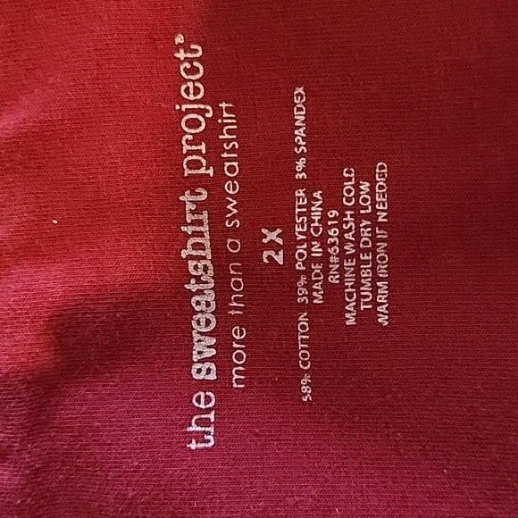 Sweatshirt project workout capris - Picture 4 of 5